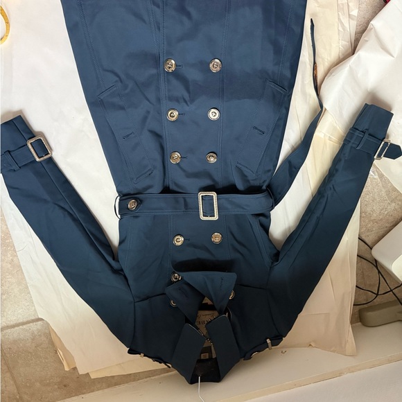 Burberry Women's Classic Blue Trench Coat - Picture 4 of 12